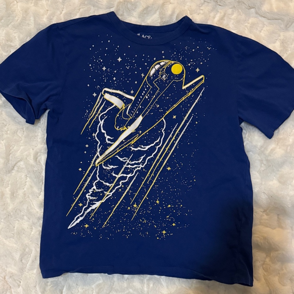 Place Blue Rocket Graphic Tee